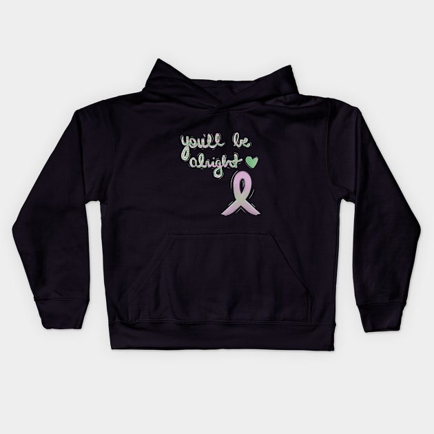 Lymphoma warriors unite Kids Hoodie by Moxie Melds